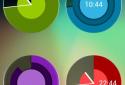 Holo Clock Widget screenshot 1