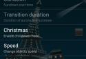 Paris winter LWP screenshot 2