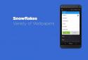Snowflakes Live Wallpaper HD screenshot 1