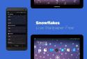 Snowflakes Live Wallpaper HD screenshot 2