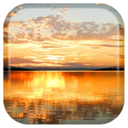 Sunset Lake Live Wallpaper