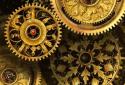 Gold world time clock screenshot 1