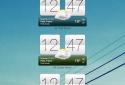 Sense V2 flip clock & weather screenshot 12