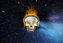 Burning skull lwp VIP screenshot 3