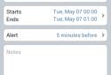 Hi Calendar screenshot 2