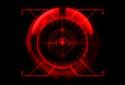 Red Glowing Droid Eye LWP screenshot 1