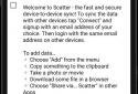 Scatter Clipboard & File Sync screenshot 1