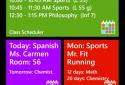 Class Scheduler screenshot 1