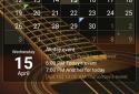 Calendar Widget Month + Agenda screenshot 1