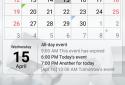 Calendar Widget Month + Agenda screenshot 2