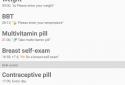 WomanLog календар screenshot 24