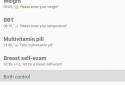WomanLog календар screenshot 8