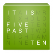 Holo Text Clock