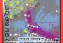 Weather Map with Hurricane tracks and Future radar screenshot 1