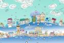 Hand-Drawn City Wallpaper FREE screenshot 13