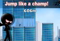 Stickman Roof Running screenshot 5