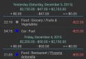 My Expenses screenshot 1