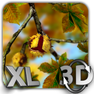 Autumn Leaves in HD Gyro 3D XL  Parallax Wallpaper