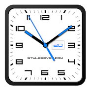Square Analog Clock-7