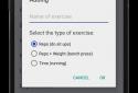 NoteSport: щоденник тренувань screenshot 7