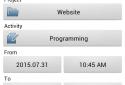 MPS TimeLog Free screenshot 4