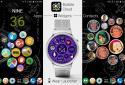 Bubble Cloud Wear Launcher Watchface (Wear OS) screenshot 2