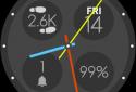 Bubble Cloud Wear Launcher Watchface (Wear OS) screenshot 25