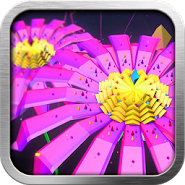 Crystal flowers 3D free