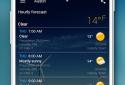 Прозорий годинник і погода screenshot 2