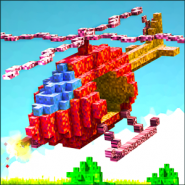 Blocky Copter in Compton