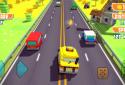 Blocky Highway: Traffic Racing screenshot 2