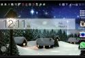 Snowy Village HD LWP screenshot 2