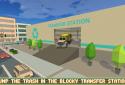 Blocky Garbage Truck SIM PRO screenshot 5