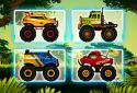 Jungle Monster Truck Adventure Race screenshot 1