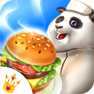 Panda Cooking Restaurant: Fast Food Madness Game