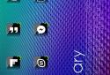 Theme Crystal Black Flat HD screenshot 2