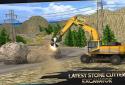 Heavy Excavator Stone Cutter: kids Excavator Games screenshot 3