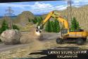 Heavy Excavator Stone Cutter: kids Excavator Games screenshot 9
