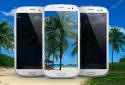 Beach Palms Sea Sunrise 3D Live Wallpaper FREE LWP screenshot 2