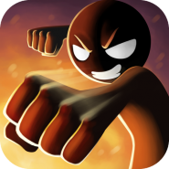 Sticked Fighting Man