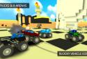 Blocky Monster Truck Demolition Derby screenshot 2