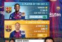 FC Barcelona Fantasy Manager: Real football mobile screenshot 3