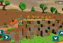 Blocky Car Stunts : Impossible Tracks screenshot 12