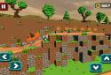 Blocky Car Stunts : Impossible Tracks screenshot 8
