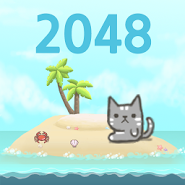 2048 Kitty Cat Island