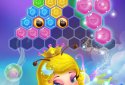 Flower Secret - Hexa Block Puzzle & Crush screenshot 1
