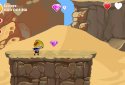 Diamonds monsters: Runner game, 2d platformer screenshot 1