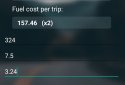 Fuel Calc - учет расходов на топливо screenshot 2