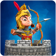 Tiny Romans Castle Defense - Archery Games
