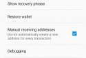 MFCoin wallet screenshot 4 MFCoin wallet screenshot 4